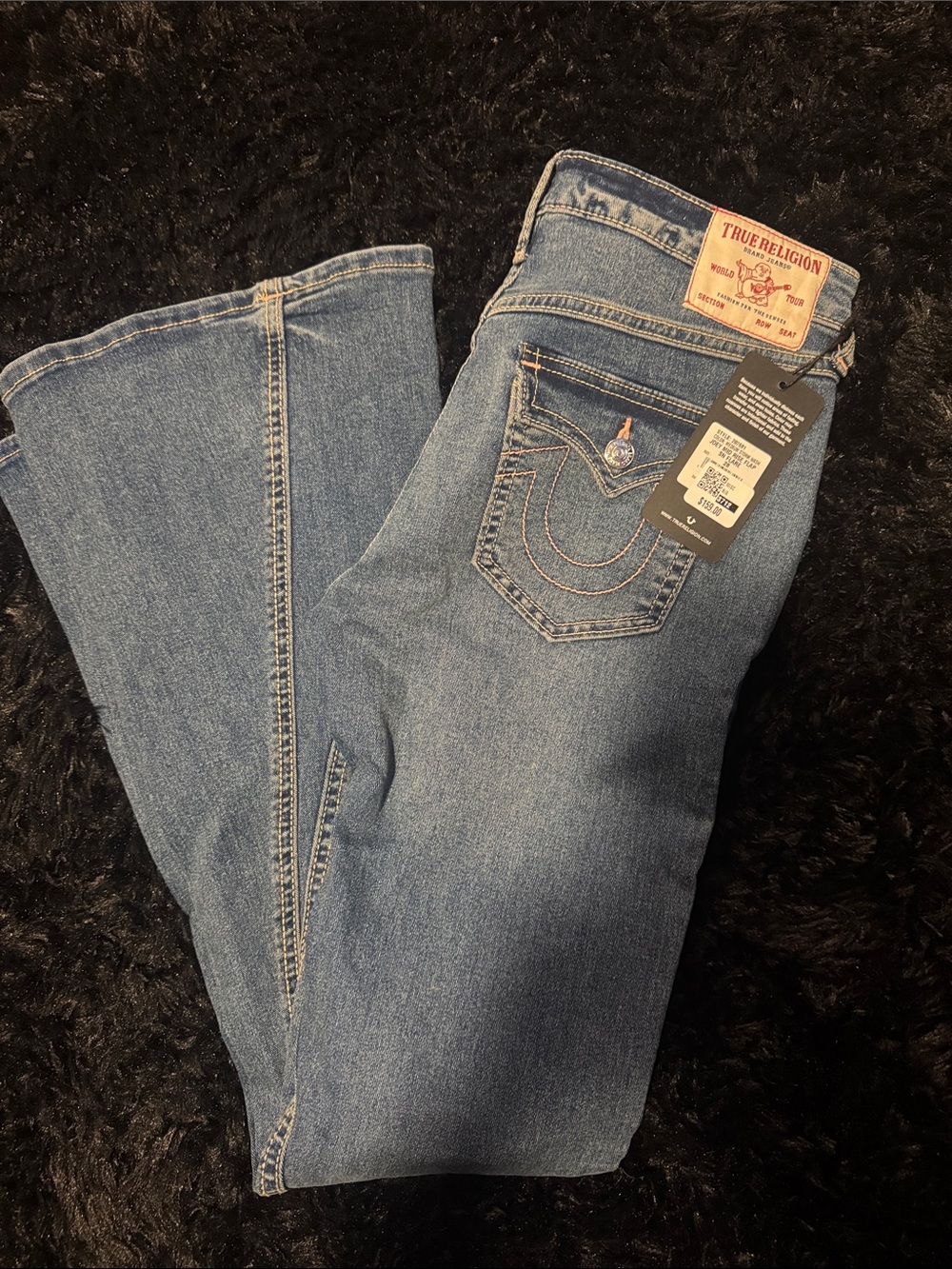 True Religion Women’s Medium Blue Boot Cut Jeans